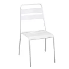 Garden Chair Made Entirely of Metal - Ribbon Viadurini