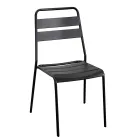 Garden Chair Made Entirely of Metal - Ribbon Viadurini