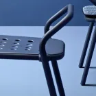 Garden Chair Aluminum Structure Made in Italy - Noss by Varaschin Viadurini