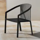 Garden Chair Structure in Painted Aluminum Made in Italy - Jouve Viadurini