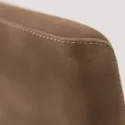 Living Room Chair with High Back in Faux Leather Made in Italy - Orietta Viadurini