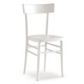 Living Room Chair with Structure and Seat in Beech Wood Made in Italy - Tisifone