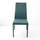 Living Room Chair Covered in Fabric Made in Italy - Roslin Viadurini
