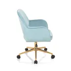 Office Chair Metal Base and Fabric Seat - Anguilla Viadurini