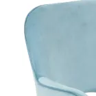 Office Chair Metal Base and Fabric Seat - Anguilla Viadurini