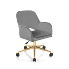 Office Chair Metal Base and Fabric Seat - Anguilla Viadurini