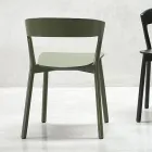 High Quality Chair in Ash Wood Made in Italy, 2 Pieces - Oslo Viadurini