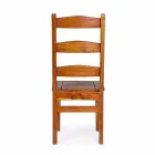Classic Design Chair in Solid Acacia Wood Homemotion - Moritz Viadurini