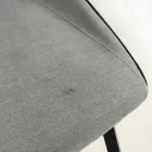 Design chair in fabric with square legs made in Italy, 4 pieces - Oriella Viadurini