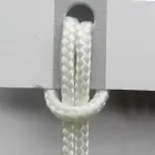 Luxury Chair with Armrests in Bleached Beech and Rope Made in Italy - Nora Viadurini