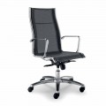 Design executive chair produced in Italy with single network Agata 