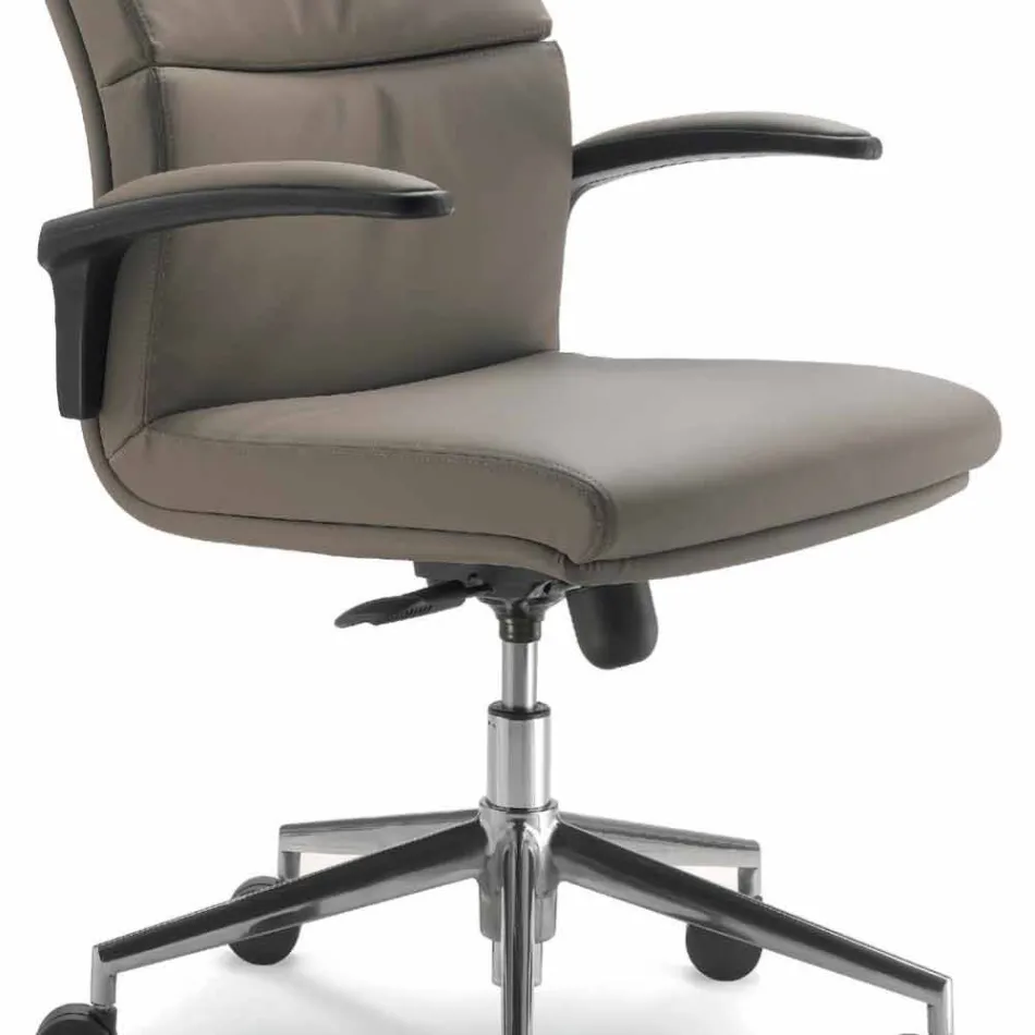 Contemporary directional executive chair Edda, made in Italy Viadurini