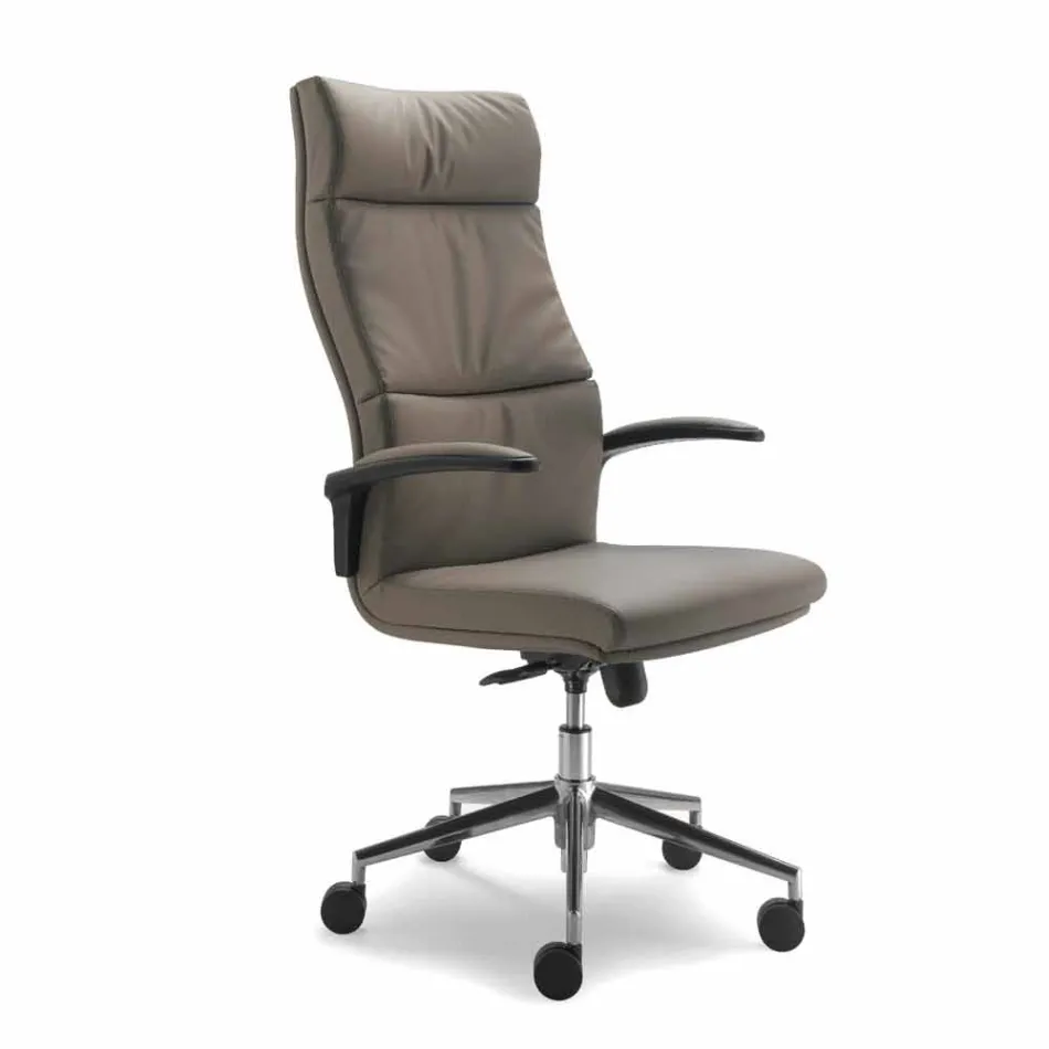 Contemporary directional executive chair Edda, made in Italy Viadurini