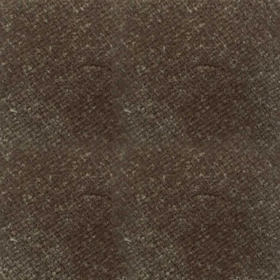 Stackable Wooden Chair with Velvet Seat Made in Italy, 2 Pieces - Leipzig Viadurini