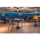 Stackable Outdoor Metal Chair Made in Italy, 4 Pieces - Verna Viadurini