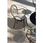 Stackable Outdoor Chair in Metal Made in Italy, 2 Pieces - Authority Viadurini