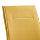 Faux Leather Dining Room Chair Modern Elegant Design - Granger Viadurini