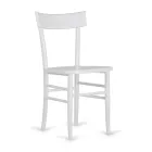 Modern design 4-piece beech wood chair - Stella Viadurini