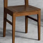 Chair in Masello Beech Wood Kitchen Design Made in Italy - Sofia Viadurini