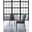 Modern Padded and Upholstered Living Chair Made in Italy – Monnalisa Viadurini