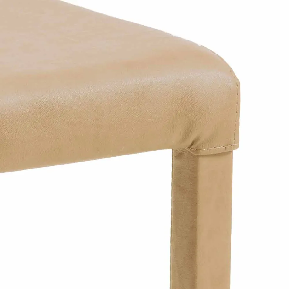 Jamila modern dining room chair, handmade in Italy Viadurini