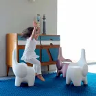 Modern Design Elephant Chair for Children, 4 Colored Pieces - Tino by Myyour Viadurini