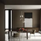 Dining Room Chair Covered in Ecoleather Made in Italy - Giulia Viadurini