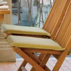 Folding Garden Chair Made of Teak - Bright Viadurini