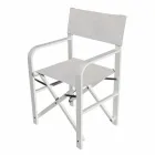 Folding Director Chair in Canvas Made in Italy, 2 Pieces - Susy Viadurini
