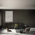 Dining Room Chair with Seat Covered in Leather Made in Italy - Giulia Viadurini