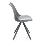 Dining Room Chair in Synthetic Leather and Polypropylene 4 Pieces - Shakira Viadurini