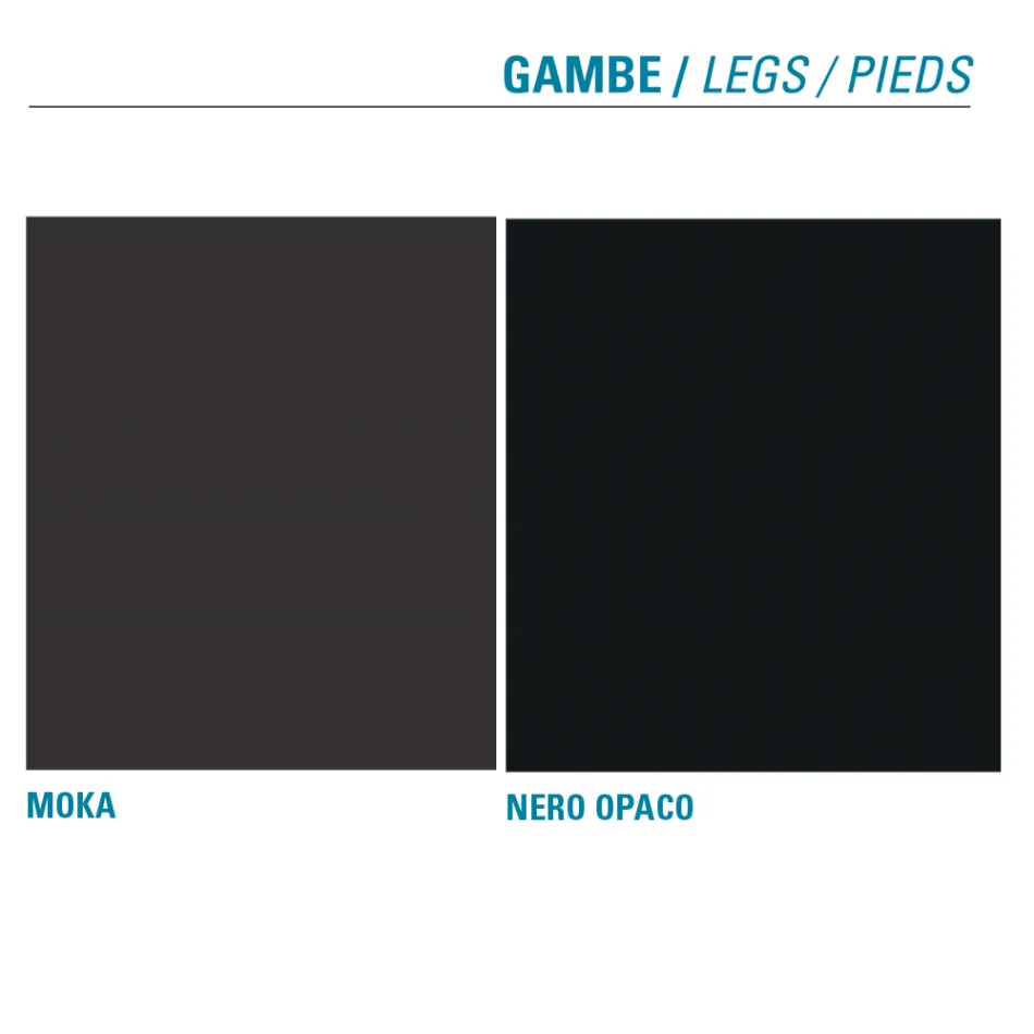 Dining Room Chair Sitting in Microfiber Made in Italy, 2 Pieces - Camelia Viadurini