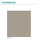 Living Room Chair in Wood and Polypropylene Made in Italy, 4 Pieces - Marbella Viadurini