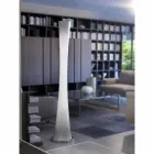 Selene Hourglass blown glass floor lamp Ø36 H175cm Viadurini