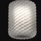 Selene Domino blown glass pendant lamp Ø21 H 27/140 cm Viadurini