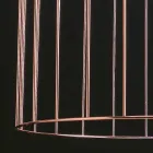 Selene Kluvì blown glass pendant lamp Ø54 H 70 / 200cm Viadurini