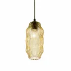 Selene Origami blown glass pendant lamp Ø16 H 30 / 140cm Viadurini