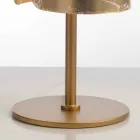 Selene Papiro design table lamp in crystal Ø15 H38cm Viadurini