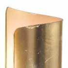 Selene Papiro design table lamp in crystal Ø15 H38cm Viadurini