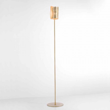Selene Papiro design floor lamp in crystal Ø15 H 180cm Viadurini