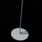 Selene Papiro design floor lamp in crystal Ø26 H185cm Viadurini