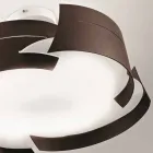 Selene Vultur designer ceiling lamp Ø59.5 H 25cm made in Italy Viadurini