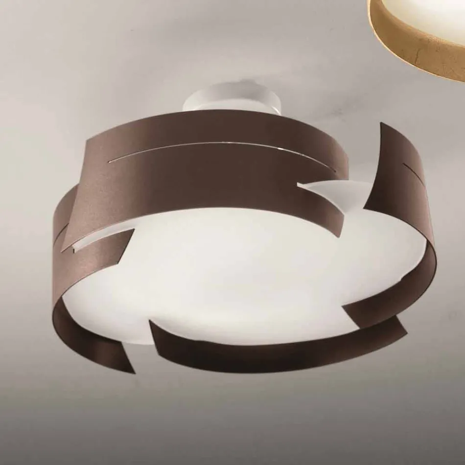 Selene Vultur ceiling light made of steel Ø47 H 25cm Viadurini