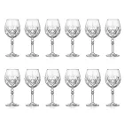 Aperitif Set in Italian Ecological Crystal 12 Pcs - Bromeo Viadurini