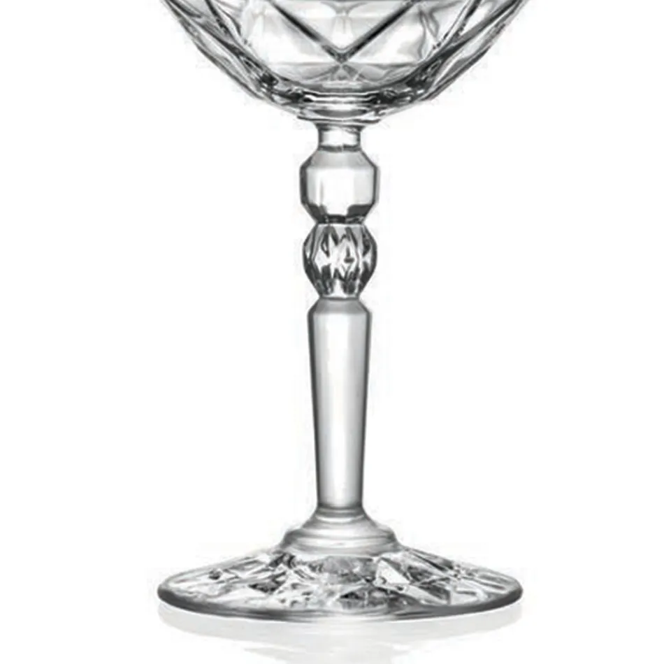 Aperitif Set in Italian Ecological Crystal 12 Pcs - Bromeo Viadurini