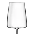 Italian Minimal Eco Crystal Goblet Set 12 Pieces - Primordio Viadurini