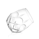 Decorated Ecological Crystal Glasses Service 12 Pieces - Bromeo Viadurini