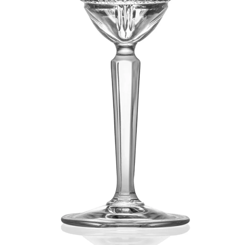 Ecological Crystal Wine or Water Goblet Service 12 Pcs - Lively Viadurini