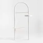 Modern valet stand in RAL painted steel of Made in Italy design - Mirello Viadurini