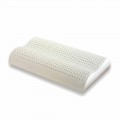 Set of 2 Hypoallergenic and Breathable 100% Latex Pillows - Bio Cervical